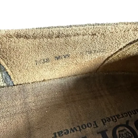 Born Leather Slip On Flats Size 7 Brown Comfort Casual Minimalist - Picture 6 of 10